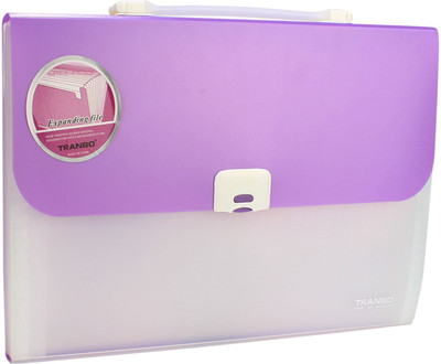 TRANBO Polypropylene File Folder with 13 Pockets, Handle, Index Tab, FC Size, Purple(Set Of 1, Purple)
TRANBO Polypropylene File Folder with 13 Pockets, Handle, Index Tab, FC Size, Purple(Set Of 1, Purple)