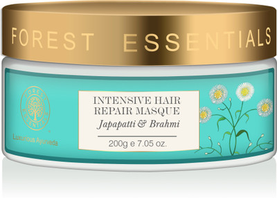 Forest Essentials Intensive Hair Repair Masque, Japapatti and Brahmi(200 g)
Forest Essentials Intensive Hair Repair Masque, Japapatti and Brahmi(200 g)