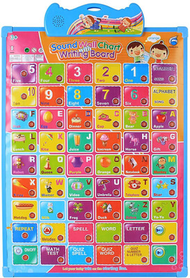 Variety Gift Centre ABC & 123 Learning Interactive Voice Assisted Wall Chart with Writing Board(Multicolor)
Variety Gift Centre ABC & 123 Learning Interactive Voice Assisted Wall Chart with Writing Board(Multicolor)