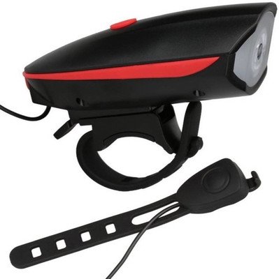 SHIVEXIM Bicycle Super Bright Horn and 3 Mode LED Front Light LED Spot Light(Black)
SHIVEXIM Bicycle Super Bright Horn and 3 Mode LED Front Light LED Spot Light(Black)