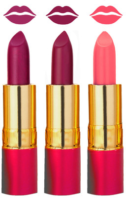 Rythmx Bold Ulti-Matt Non Transfer Lipstick combo 3 shades(Light Purple, Magnta, Peach)
Rythmx Bold Ulti-Matt Non Transfer Lipstick combo 3 shades(Light Purple, Magnta, Peach)