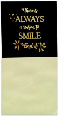 Clixicle Clixicle Magnet with Postit There is always a reason to smile - 6in x 8in Fridge Magnet Pack of 1(Multicolor)
Clixicle Clixicle Magnet with Postit There is always a reason to smile - 6in x 8in Fridge Magnet Pack of 1(Multicolor)