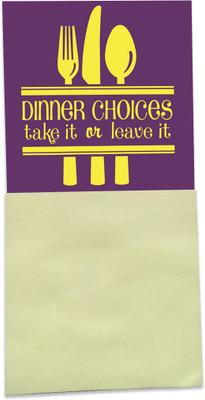 Clixicle Magnet with Post-It - Dinner Choices - 3in x 6in Fridge Magnet Pack of 1(Multicolor)
Clixicle Magnet with Post-It - Dinner Choices - 3in x 6in Fridge Magnet Pack of 1(Multicolor)