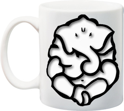 Stylotrendz Lord Ganesha Black Print Best gift for Diwali Ceramic Mug(325 ml), White
Stylotrendz Lord Ganesha Black Print Best gift for Diwali Ceramic Mug(325 ml), White