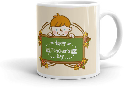 AMIHART White printed ceramic mugs for gifting on different occasions like teachers day, I love my Teacher, A Perfect Gift Item for our Teachers Ceramic Mug(325 ml)
AMIHART White printed ceramic mugs for gifting on different occasions like teachers day, I love my Teacher, A Perfect Gift Item for our Teachers Ceramic Mug(325 ml)