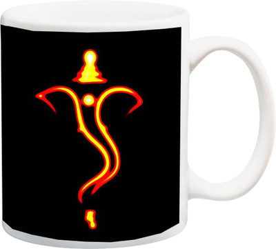 Stylotrendz Lord Ganesha Print On Black gift for Diwali Coffee Ceramic Mug(325 ml), White
Stylotrendz Lord Ganesha Print On Black gift for Diwali Coffee Ceramic Mug(325 ml), White