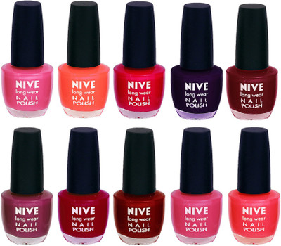 Nive Nail Polish Combo At Wholesale Rate Pink,Orange,Pink,Purple,Maroon,Purple,Pink,Red,Maroon,Pink(Pack of 10)
Nive Nail Polish Combo At Wholesale Rate Pink,Orange,Pink,Purple,Maroon,Purple,Pink,Red,Maroon,Pink(Pack of 10)