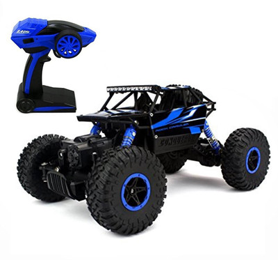 Toyshine Rock Crawler Remote Control Monster Car, Four Wheel Drive, Rechargeable, {BLUE}(Multicolor)
Toyshine Rock Crawler Remote Control Monster Car, Four Wheel Drive, Rechargeable, {BLUE}(Multicolor)