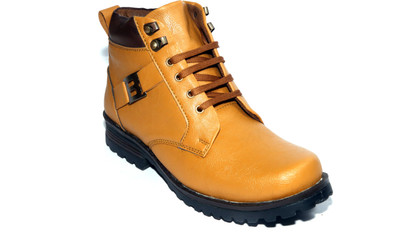 Baaroo 1801-Tan-44 High Tops For Men(Tan