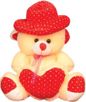 Samayra Toys Cream Teddy Teddy Bear For Birthday, Valantinday - 90 cm(Brown)