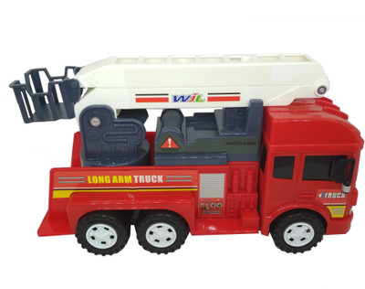 HALO NATION Fire Brigade Truck Crane Friction powered with extending ladder(Red)
HALO NATION Fire Brigade Truck Crane Friction powered with extending ladder(Red)