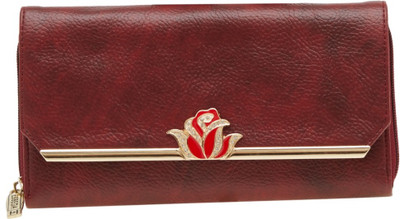 Esbeda Women Maroon Artificial Leather Wallet(4 Card Slots)