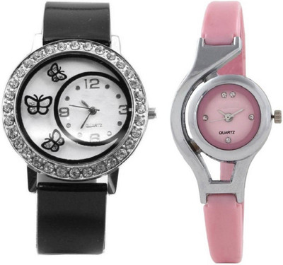 ReniSales DIWALI SPECIAL ROUND BLACK PINK DIAMOND STUDDED FASTEST SELLING COMBO WATCH Watch - For Women
ReniSales DIWALI SPECIAL ROUND BLACK PINK DIAMOND STUDDED FASTEST SELLING COMBO WATCH Watch - For Women