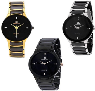 Stopnbuy f bk st bk gd bk Watch - For Men