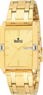 Swisstyle SS-GSQ1177-GLD-GLD Watch - For Men
