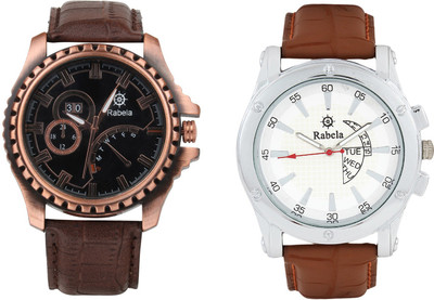 Rabela Combo Unique Watch - For Men