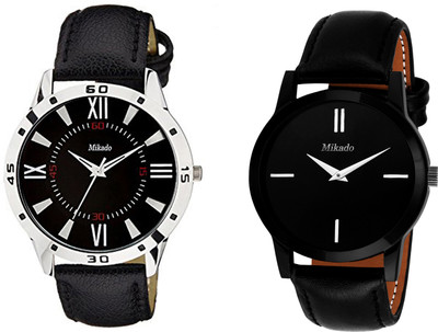 Mikado Exclusive collection of two genuine leather watches combo with 2 year warrenty(casual+formal+party wedding watch) Watch - For Girls
Mikado Exclusive collection of two genuine leather watches combo with 2 year warrenty(casual+formal+party wedding watch) Watch - For Girls
