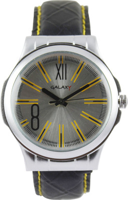 Galaxy GY079GRYBLK Watch - For Men