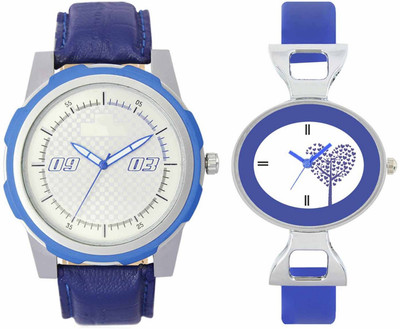 Volga VL41VT29 Exclusive Leather & Plastic Boys & Girls Combo Watch - For Men & Women