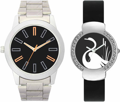 Volga VL01VT21 Exclusive Leather & Plastic Boys & Girls Combo Watch - For Men & Women