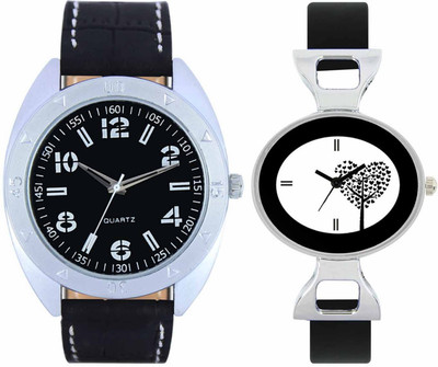 Volga VL31VT27 Exclusive Leather & Plastic Boys & Girls Combo Watch - For Men & Women