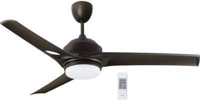 Havells Ebony 3 Blade Ceiling Fan(Black, Pack of 1)