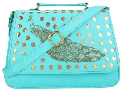 sathavi Sling Bag(Blue)
