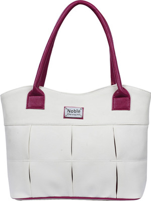 Noble Designs Hand-held Bag(White)
