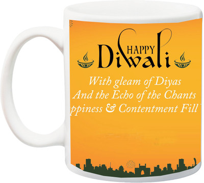 Stylotrendz Best Diwali Wishes Perfect Corporate Gifting Coffee Ceramic Mug(325 ml), White
Stylotrendz Best Diwali Wishes Perfect Corporate Gifting Coffee Ceramic Mug(325 ml), White