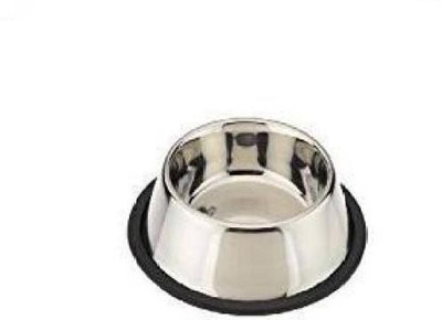 Pets Empire Empire Small Dog and Cat feeding bowl steel (400 ml) round Stainless Steel Pet Bowl(400 ml Silver)
Pets Empire Empire Small Dog and Cat feeding bowl steel (400 ml) round Stainless Steel Pet Bowl(400 ml Silver)