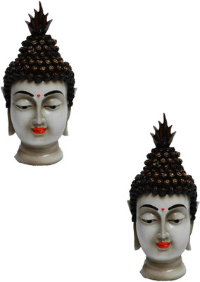Gaba Trend Meditation Buddha Head Statue Combo Decorative Showpiece - 13 cm(Polyresin, Brown, White)
Gaba Trend Meditation Buddha Head Statue Combo Decorative Showpiece - 13 cm(Polyresin, Brown, White)