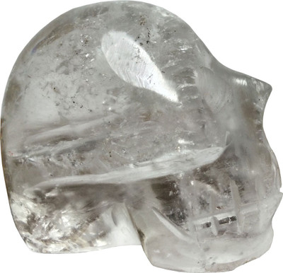 Aldomin Semi Precious Crystal article Clear Quartz Healing Skull (138 Gram) Decorative Showpiece - 5 cm(Crystal, Clear)
Aldomin Semi Precious Crystal article Clear Quartz Healing Skull (138 Gram) Decorative Showpiece - 5 cm(Crystal, Clear)