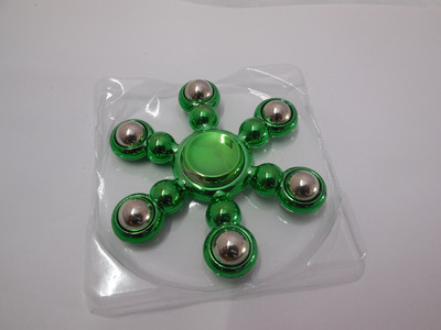YTNAB 6 BALL GREEN COLOR CHROME EDITION METAL FIDGET SPINNER(Green) 
YTNAB 6 BALL GREEN COLOR CHROME EDITION METAL FIDGET SPINNER(Green)