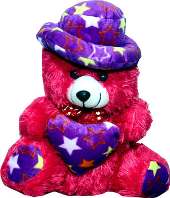 SBBN Cute Teddy Bear with cap , fur & heart a best gift 35 cm tall (14 inch ) - 35 cm(Multicolor)
SBBN Cute Teddy Bear with cap , fur & heart a best gift 35 cm tall (14 inch ) - 35 cm(Multicolor)