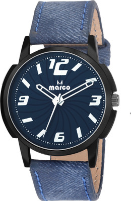 MARCO matte mr-lr4412-blue-denim blue Watch - For Men