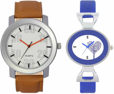 Volga VL27VT29 Exclusive Leather & Plastic Boys & Girls Combo Watch - For Men & Women