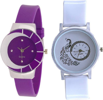 Gopal Retail White purple different design beautiful watch with white glory designer and beatiful peacock fancy women Watch - For Girls
Gopal Retail White purple different design beautiful watch with white glory designer and beatiful peacock fancy women Watch - For Girls