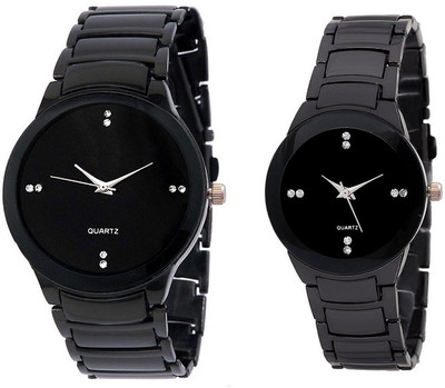 Good Friends COUPLE IIK BLACK Watch - For Couple