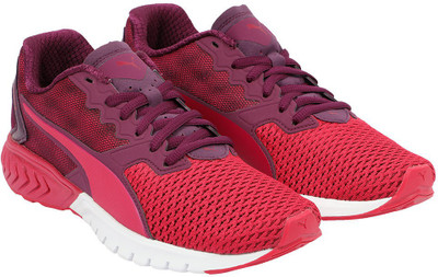 Puma Boys & Girls Lace Running Shoes(Pink, Love potion-dark purple 
Puma Boys & Girls Lace Running Shoes(Pink, Love potion-dark purple
