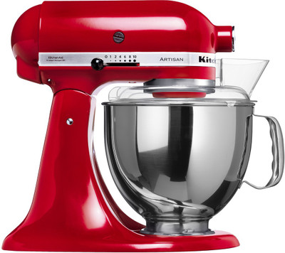 KitchenAid 5KSM150PSDER 300 W Mixer Grinder(Red, 1 Jar)