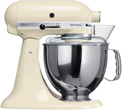 KitchenAid 5KSM150PSBAC 300 W Mixer Grinder(Almond Cream, 1 Jar)