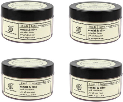 Khadi Natural Herbal Sandal & Olive Face Nourishing Cream SLS & Paraben Free(200)
Khadi Natural Herbal Sandal & Olive Face Nourishing Cream SLS & Paraben Free(200)