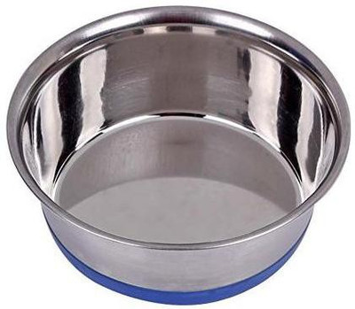 Pets Empire Dog Bowl With Silicone Base - Color May Vary (1 Piece) Steel Bowl Small round Stainless Steel Pet Bowl(450 ml Silver)
Pets Empire Dog Bowl With Silicone Base - Color May Vary (1 Piece) Steel Bowl Small round Stainless Steel Pet Bowl(450 ml Silver)