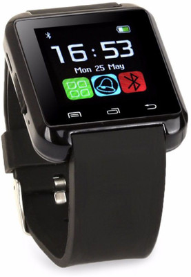 Onskart Version 3.0 U8 Compatible with all Smart Phones Smartwatch(Black Strap Free Size)