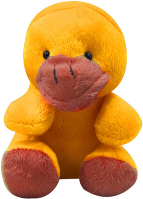 Casotec Cute Teddy Duck Stuffed Soft Plush Soft Toy - 12 cm(Yellow)