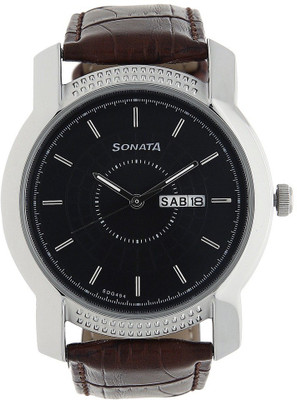 Sonata 7093SL05 Watch - For Men