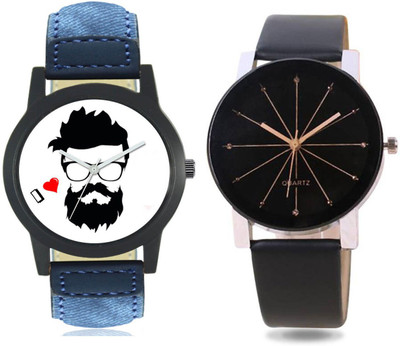 GURUKRUPA ENTERPRISE Men Jental Men Designer Dial Analog Watches (P-F-07) Pack of-02 Watch - For Men
GURUKRUPA ENTERPRISE Men Jental Men Designer Dial Analog Watches (P-F-07) Pack of-02 Watch - For Men