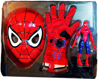 FEMININE STYLE Avengers 3 in 1 Gift-set 1 Glove + 1 Mask + 1 Action Figure (SPIDER MAN) (Red)(Red)
FEMININE STYLE Avengers 3 in 1 Gift-set 1 Glove + 1 Mask + 1 Action Figure (SPIDER MAN) (Red)(Red)