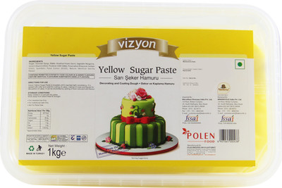 Vizyon Yellow Sugar Paste(1 g, NA)