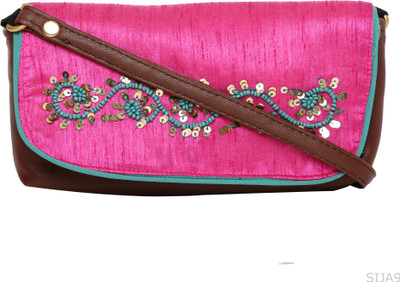 Hepburnette Party Pink Clutch